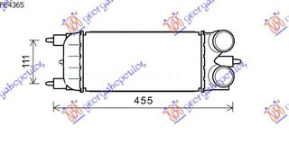 ΨΥΓΕΙΟ INTERCOOLER 1.6HDi (300x150x80) - 085706200