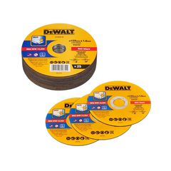 Dewalt Δίσκος Κοπής Inox 125mm Σετ 25 τεμ (DT20594)