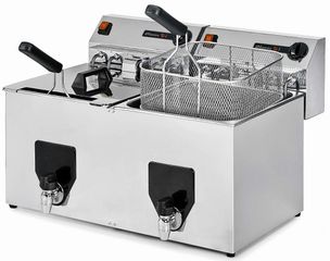 Ηλεκτρική φριτέζα διπλή 10Lt + 10Lt     ΚΑ-26