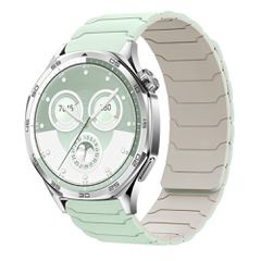Watchband Hoco WH21 Flexible Silicon Μαγνητικό για Samsung Huawei Xiaomi Vivo OPPO κα 22mm Universal Light Lotus με Λευκό