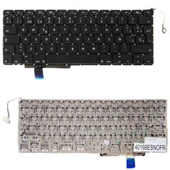 Teclado Español para Portátil - Spanish Laptop Keyboard για Apple MacBook Pro Unibody 17" A1297 Early 2009 Late 2011 MC227LL/A 661-5041 661-5473 661-5966 ES Nο Frame Black ( Κωδ.40168ESNOFR )