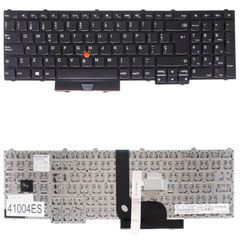 Teclado Español para Portátil - Spanish Laptop Keyboard για Lenovo ThinkPad P50 20EN 20EQ P51 20MM 20MN P70 20ER 20ES P71 20HK 20HL 00PA370 00XH726 00PA298 00PA296 SN20M15446 ES Pointer Βlack ( Κωδ.41