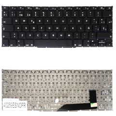 Teclado Español para Portátil - Spanish Laptop Keyboard για Apple Macbook Pro 15 Retina A1398 MID 2012 2015 MC975 MC976 MD831 ME664 ME665 ME293 ME294 ES Nο Frame Black ( Κωδ.40259ESNOFR )
