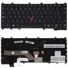 Teclado Español para Portátil - Spanish Laptop Keyboard για Lenovo ThinkPad Yoga 370 20JH 20JJ 01EN426 Yoga 260 20FD 20FE 20FD001WGE 20FES4FU00 Yoga 260 20GS 20GT 20GS0009US 01AV716 ES Backlight Point