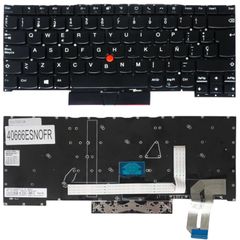 Teclado Español para Portátil - Spanish Laptop Keyboard για Lenovo Thinkpad T14S 20T0 20T1 20UH 20UJ T14s Gen 1 21R3 21R4 5M10Z41159 5M10Z41268 5M10Z41267 5M10Z41372 5M10Z41371 SN20P32754 ES No Frame