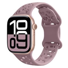 Watchband Hoco WA38 Time Series 44/45/46/49mm Silicon Strap για Apple Watch series 1/2/3/4/5/6/7/8/9/se/ultra1/ultra2 Ροζ