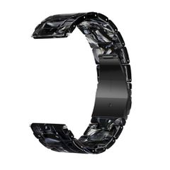 Watchband Hoco WH19 Elegant Series Πλαστικό Μπρασελέ για Samsung Huawei Xiaomi Vivo OPPO κα 22mm Universal Μαύρο