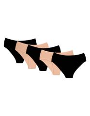 Slip Frimy 43673 Μπεζ- Μαύρο 5 Pack
