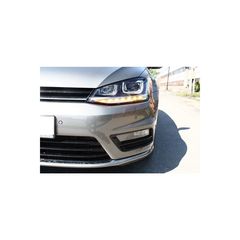 Fanária Emprós 3D LED Proboleís Hméras (DRL) katállhloi gia VW Golf 7 VII (2012-2017) Ashmí R-Line LED Dunamikí Seiriakí Roí Fotismós strofís-thumb-15