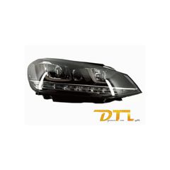 Fanária Emprós 3D LED Proboleís Hméras (DRL) katállhloi gia VW Golf 7 VII (2012-2017) Ashmí R-Line LED Dunamikí Seiriakí Roí Fotismós strofís-thumb-11