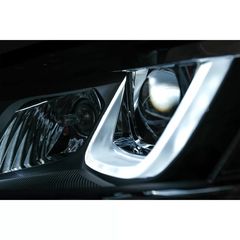 Fanária Emprós 3D LED Proboleís Hméras (DRL) katállhloi gia VW Golf 7 VII (2012-2017) Ashmí R-Line LED Dunamikí Seiriakí Roí Fotismós strofís-thumb-18