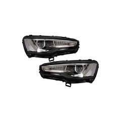 Fanária Emprós LED Proboleís Hméras (DRL) katállhloi gia MITSUBISHI Lancer (2007-2017) Dual Projector Dunamikó Sequential Signal