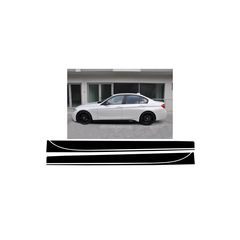Plaϊná autokóllhta autokóllhta binulíou Mat Mavro katállhlo gia BMW Seirá 3 F30 F31 (2011-Up) Schediasmós M-Performance