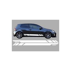 Plaϊná autokóllhta autokóllhta binulíou Leukó gia VW Golf 5 6 7 V VI VII (2003-up)