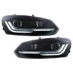 Fanária Emprós LED katállhloi gia VW Polo Mk5 6R 6C (2010-2017) Dunamikó Sequential Turning Light