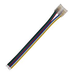 Καλώδιο τροφοδοσίας για COB RGB CCT LED Ταινία 12mm PCB 10cm με 6 Καλώδια