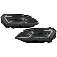 Fanária Emprós LED Dipló Xenon Faínontai katállhloi gia VW Golf 7 VII (2012-2017) Ananéosh G7.5 Seirá R Schediasmós me diadochiká Dunamikó Fotismós strofís