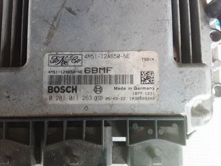 ΕΓΚΕΦΑΛΟΣ ΚΙΝΗΤΗΡΑ Ford Focus II 4M5112A650NE 1.6TDCi 80kW G8DA 6BMF 0281011263-thumb-1