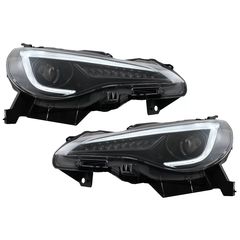 Fanária Emprós LED katállhloi gia Toyota 86 (2012-2019) Subaru BRZ (2012-2018) Scion FR-S (2013-2016) me diadochiká Dunamikó Fotismós strofís