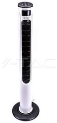 Ανεμιστήρας Στήλη Δαπέδου V-TAC 46” ίντσες 55W Κυλινδρικό με Οθόνη και Χειριστήριο Λευκό Μαύρο 7902