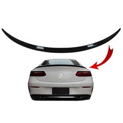 Aerotomí portmpagkáz katállhlo gia Mercedes E-Class C238 Koupé (2016-up) Piáno Mavro