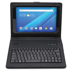 NOD 141-0177 Bluetooth Type & Protect Flip Cover με Πληκτρολόγιο στα Ελληνικά Μαύρη (Universal 9.6-10.1")
