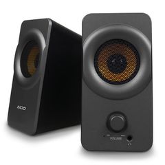 NOD 141-0175 Infinity 2.0 Ηχεία Υπολογιστή 2.0 με Ισχύ 10W σε Μαύρο Χρώμα