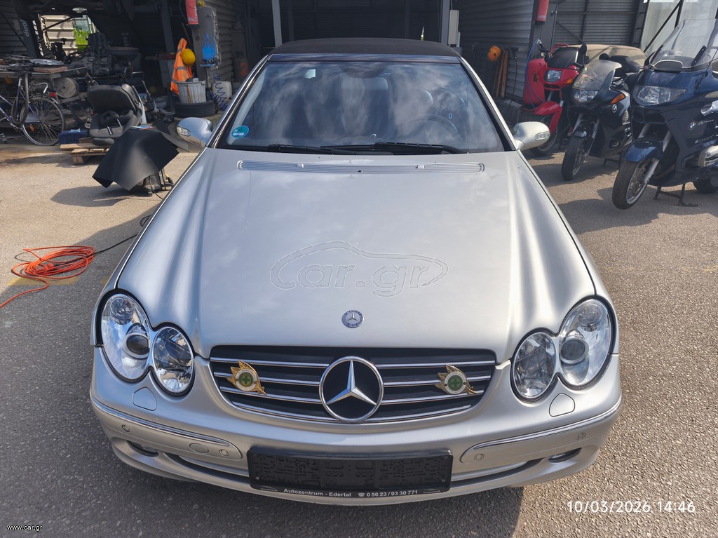 Mercedes-Benz CLK 200 2004 CABRIO KOMPRESSOR ΜΟΝΟ ΓΙΑ ΑΝΤΑΛΛΑΚΤΙΚΑ