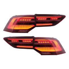 Fotistiká Píso Fóta Plírhs LED katállhla gia VW Golf VIII Chátsmpak Mk8 MQB (2020-Up) Dunamikó Sequential Fotismós strofís