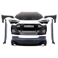 Kit amaxómatos gia Audi A7 4G Facelift 15-17 Fardiá profylaktíra Fterá koukoúla Provoleís LED