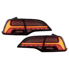 Píso fóta LED gia Tesla Model 3 17-22 Model Y 20-22 Dynamikó síma