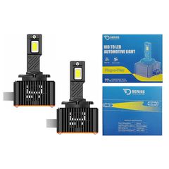 Lamptíres LED D3R Seirá D 6000K 4200LM Ypsilís Ischýos Metatropí gia Xenon