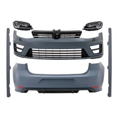 Plíres kit amaxómatos me Fanária Emprós LED Dunamikó Sequential Fotismós strofís katállhlo gia VW Golf 7 VII (11/2012-07/2017) R Schediasmós