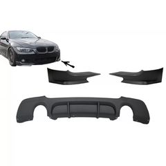 Diaskorpistís Píso Profulaktíra me Diairovmena plaϊná píso fóta katállhlos gia BMW E92 Koupé 3 Series (2006-2010) Epídosh M Schediasmós Diplí éxodos