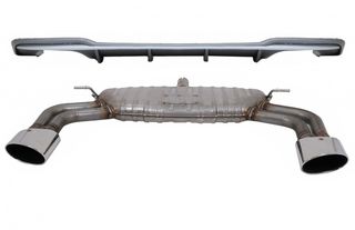 Píso Profulaktíras profulaktíras diachvths me svsthma exátmishs katállhlos gia Audi A3 8V Ananéosh Sedan Convertible (2016-2019) S3 Schediasmós móno gia S Line