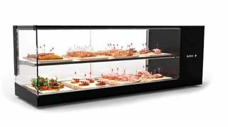 ΠΡΟΣΦΟΡΑ!!! SAYL VTLG24P-1 (97x38x46cm - Ψυχόμενη Επιφάνεια) Επιτραπέζια Ψυχόμενη Βιτρίνα 4ων Όψεων VITRINAS TRIPLE με 1 Ράφι +2/+6°C (Πρόσβαση Μπροστά: ΌΧΙ - Πρόσβαση Πίσω: ΝΑΙ)