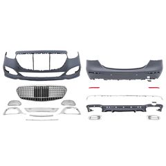 Body Kit gia Mercedes E-Class W213 Facelift 2020-2023 M Design Grília profylaktíra