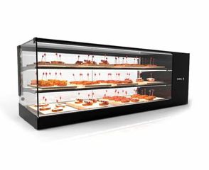 ΠΡΟΣΦΟΡΑ!!! SAYL VTLG24P-2 (97x38x46cm) Βιτρίνα Επιτραπέζια Ψυχόμενη LOGIC TRIPLE - Ψυχόμενη Επιφάνεια