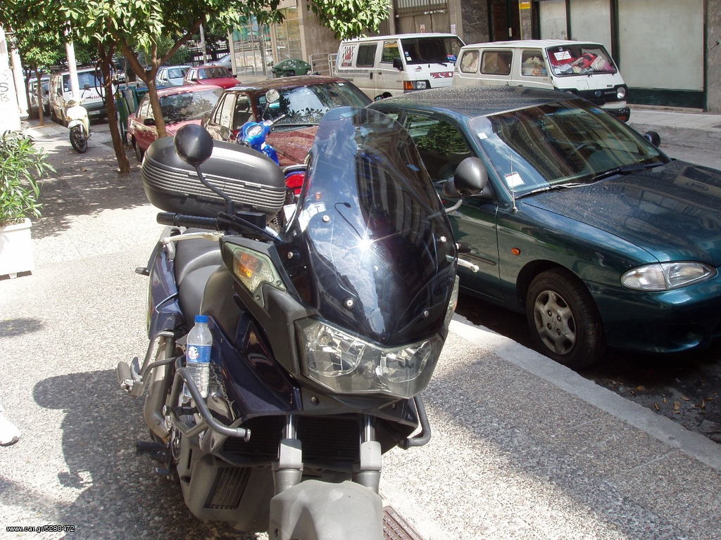Ζελατίνα - Ανεμοθώρακας - Παρμπρίζ MPF-GRIVAS για Aprilia ETV 1000 Caponord 2001-2002 (XL SIZE,10 cm μεγαλύτερη)