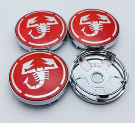 Fiat Abarth set καπάκια κέντρου ζάντας