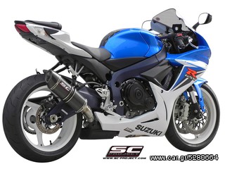 Εξάτμιση Τελικό Sc Project Oval Carbon fiber with carbon cap silencer SUZUKI  GSX-R  600 / 750  2011-2015(Η Τιμή ειναι ενδεικτική,Ρωτήστε μας για την προσφορά μας)