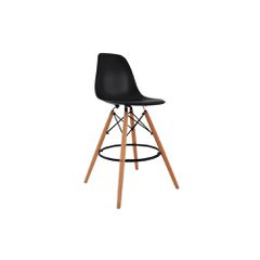 ΣΚΑΜΠΟ ΜΠΑΡ RENATA HM0173.02 ΜΑΥΡΟ 47x50x108Υ εκ.