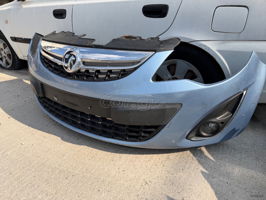 Opel corsa d face lift προφυλακτήρας εμπρός