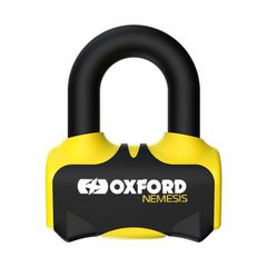 Κλειδαριά δισκόπλακας λουκέτο Nemesis Disc Lock Yellow 16mm LK471 της OXFORD