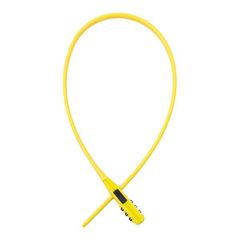 Κλειδαριά γενική και κράνους Combi Zip Lock Yellow LK151 της OXFORD