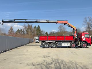 Ανατροπή + Γερανός Volvo 2012 FM 420 * PALFINGER PK 33002 * 8x4-thumb-4