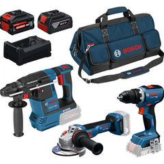 Σετ Εργαλείων GSR 18V-65 & GWS 18V-11 & GBH 18V-26 18V (1x5.0Ah,1x5.5Ah) 0615A500AJ - 18V - 20V - BOSCH (#0615A500AJ)