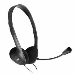 NOD 141-0101 Prime On Ear Multimedia Ακουστικά με μικροφωνο και σύνδεση 3.5mm Jack