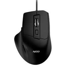 NOD 141-0240 Ενσύρματο Εργονομικό Ποντίκι Μαύρο