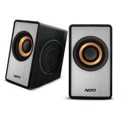 NOD 141-0076 SideFX Ηχεία Υπολογιστή 2.0 με Ισχύ 6W σε Μαύρο Χρώμα